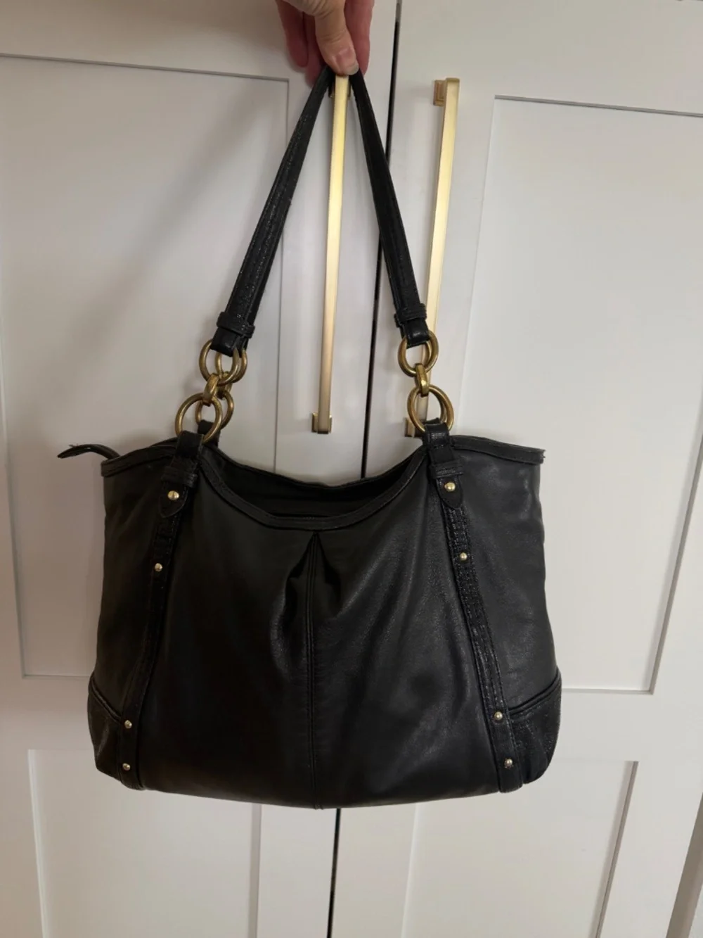 Vintage Coach Gallery Handbag